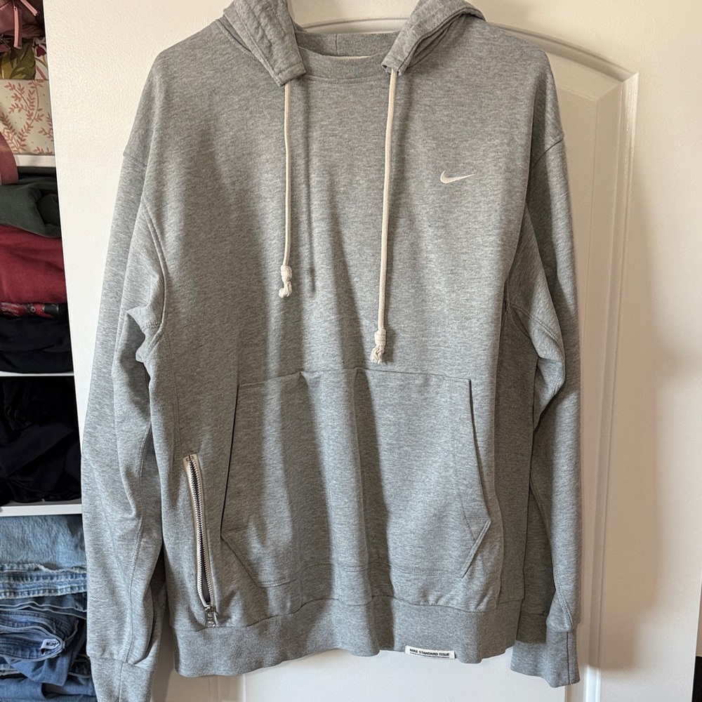 Nike Light Gray Men's Hoodie